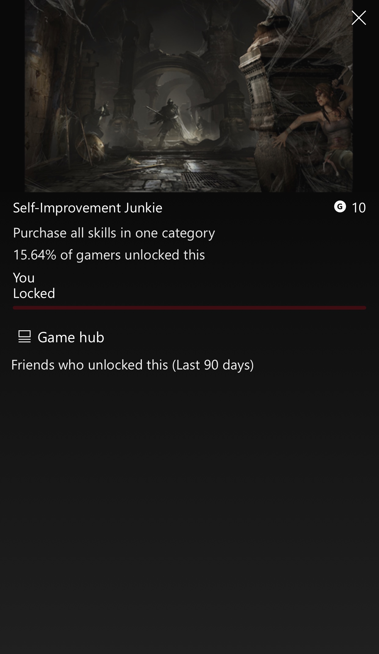 “Self-Improvement Junkie” Achievement Won’t Unlock [​IMG]