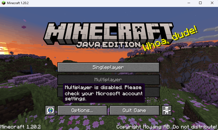Enable Multiplayer Minecraft for Child Account [​IMG]