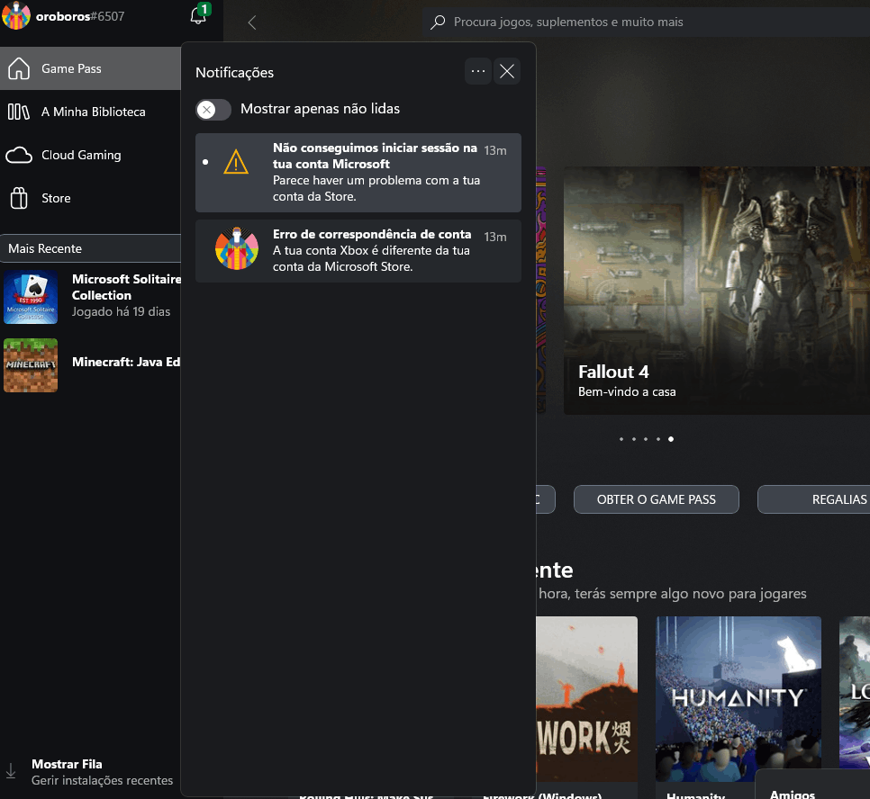 I can't login to my gamepass because of problems with microsoft store account? [​IMG]