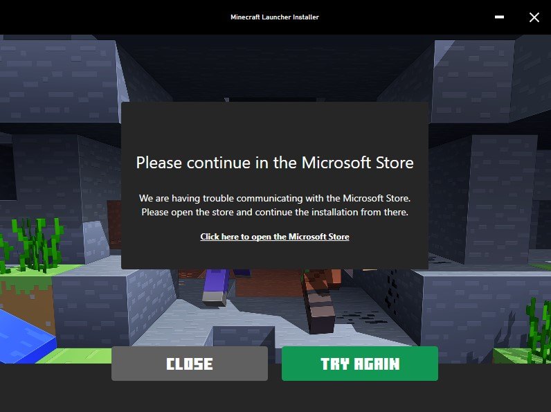 Minecraft Launcher won't install - error code: 0x8007007e [​IMG]
