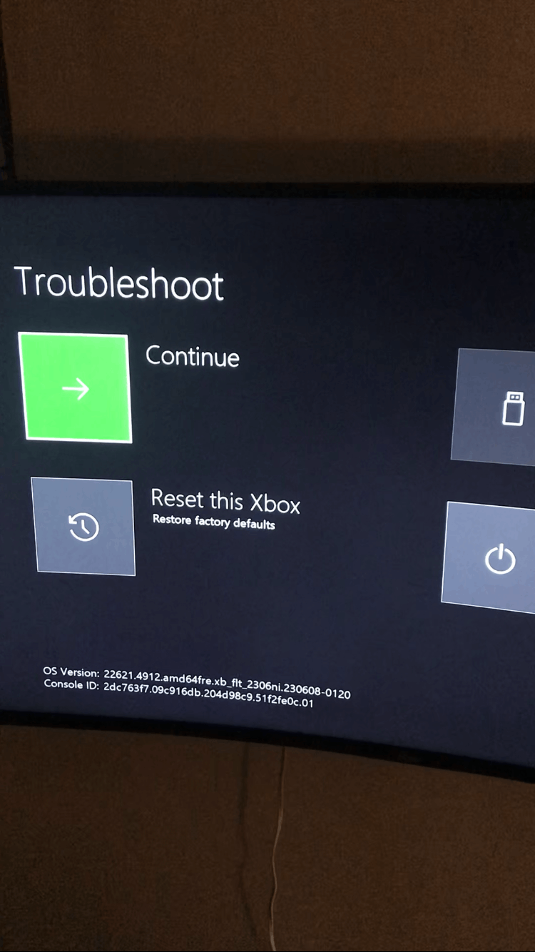My Xbox Series S is acting weird [​IMG]