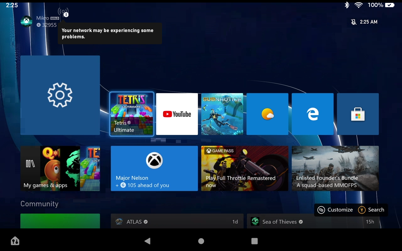 Xbox Mobile App on Kindle Fire HD 8 [​IMG]