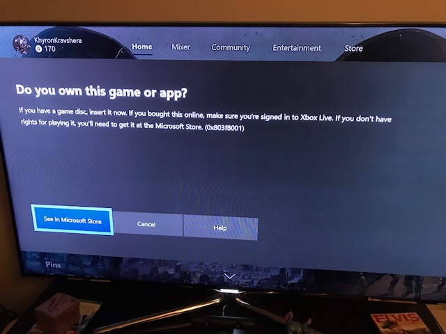 XBox One X Will Suddenly not Read a Disc [​IMG]