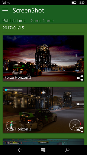 new APP to share xbox`s screenshot and game clip to other apps(FB/Instagram/twitter) [​IMG]