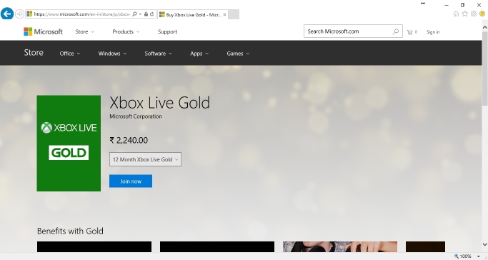 Join Xbox Live Gold [​IMG]