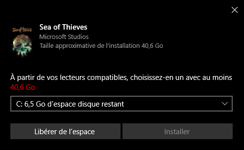 Windows Store, comment changer le choix du disque d'une installation d'un jeu ? (Windows ... [​IMG]