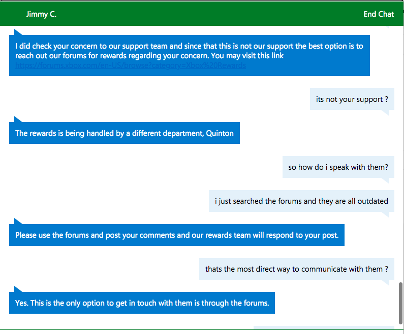 Was I directed to the wrong place by Xbox support team? [​IMG]