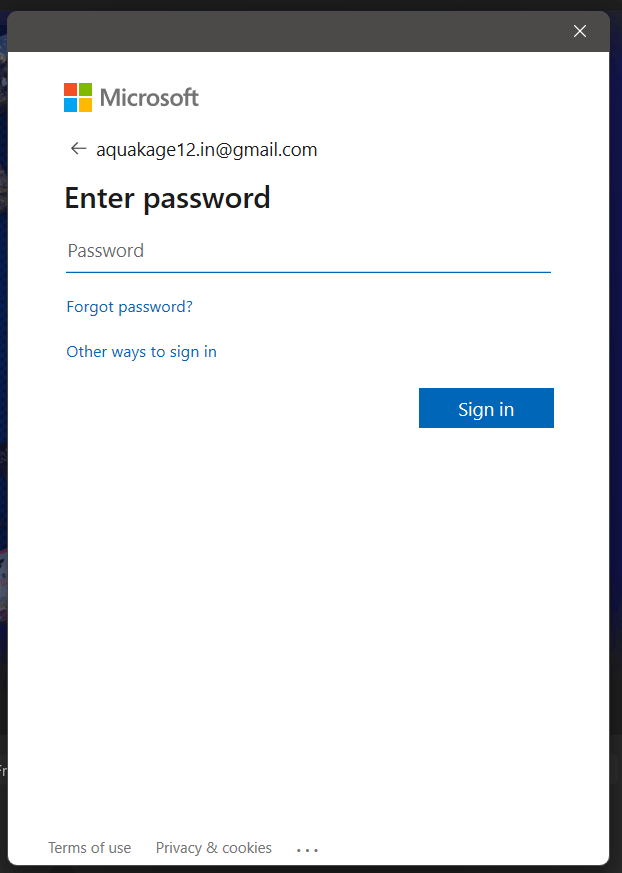 Windows 11: Cannot Switch Microsoft Accounts in Microsoft Store or Xbox App [​IMG]