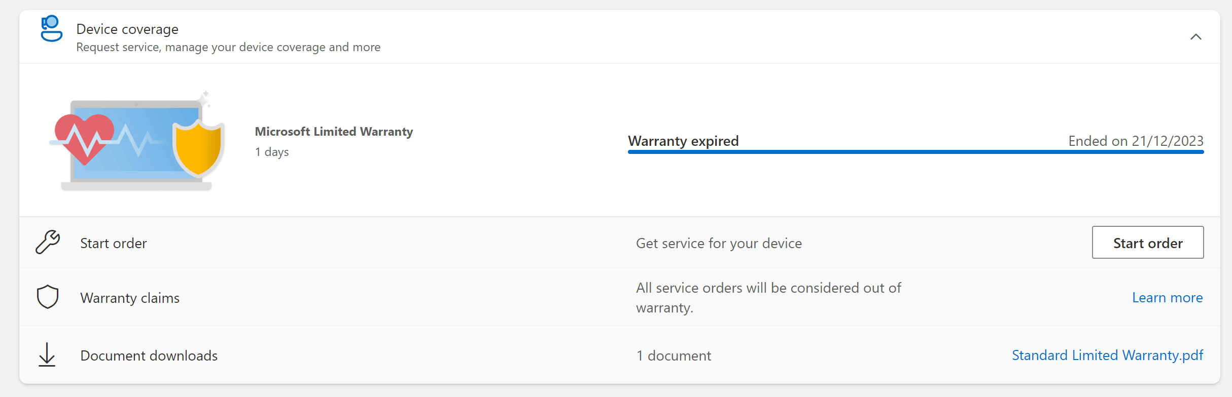 Why would Microsoft change my warranty date? [​IMG]