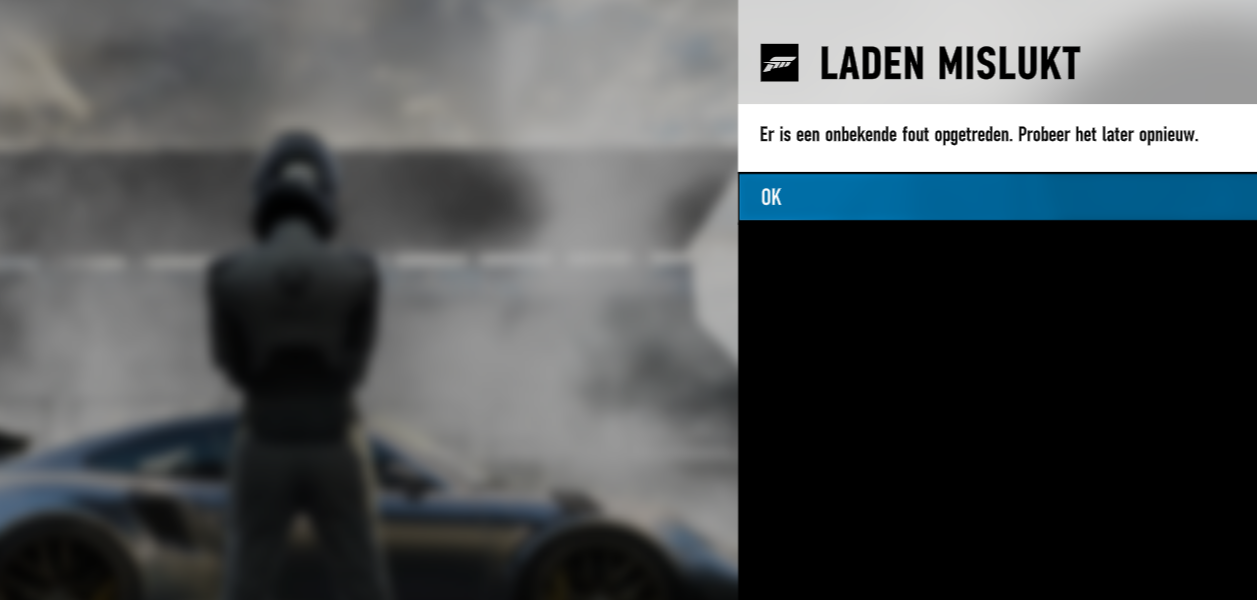 Forza7 won't load on PC - [​IMG]