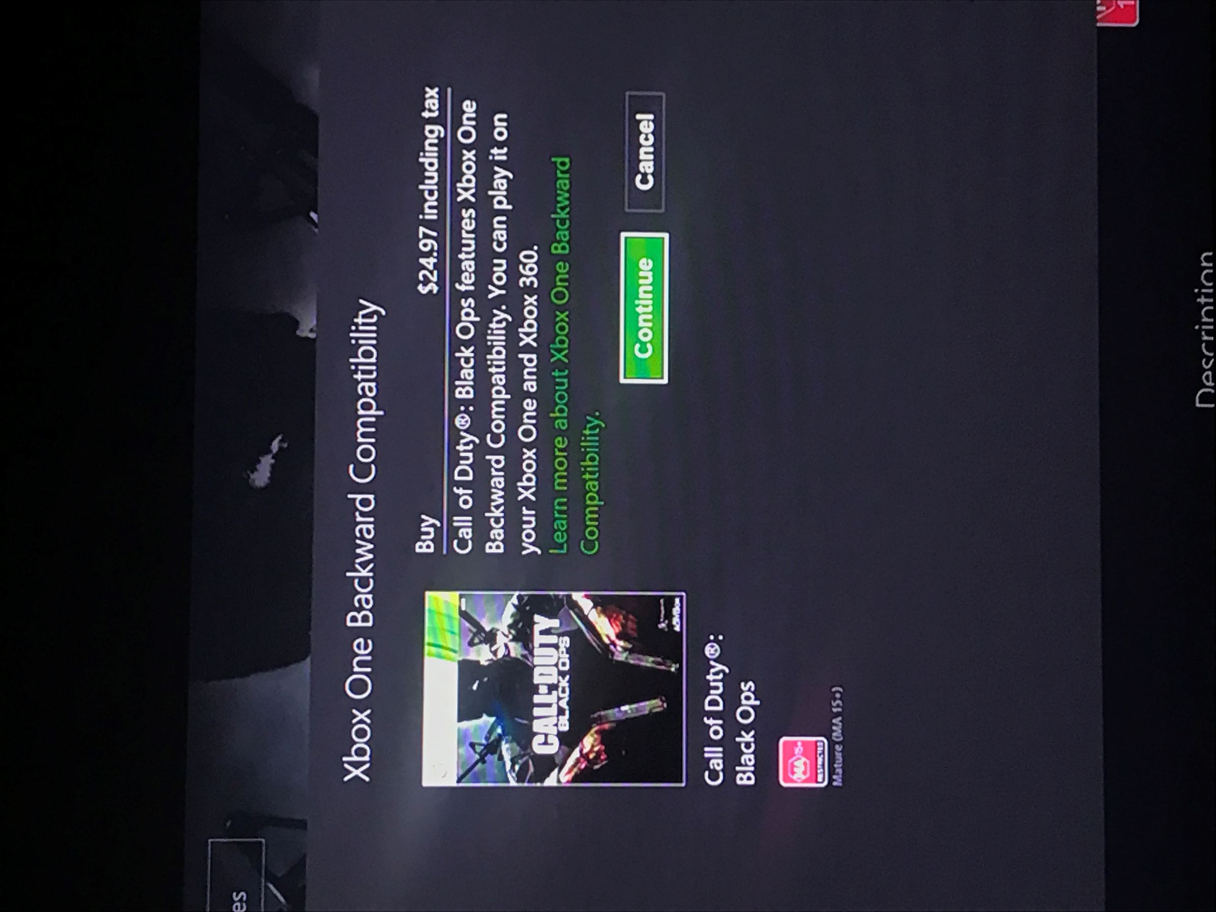 Can't buy Black ops 1 on Xbox store??? [​IMG]