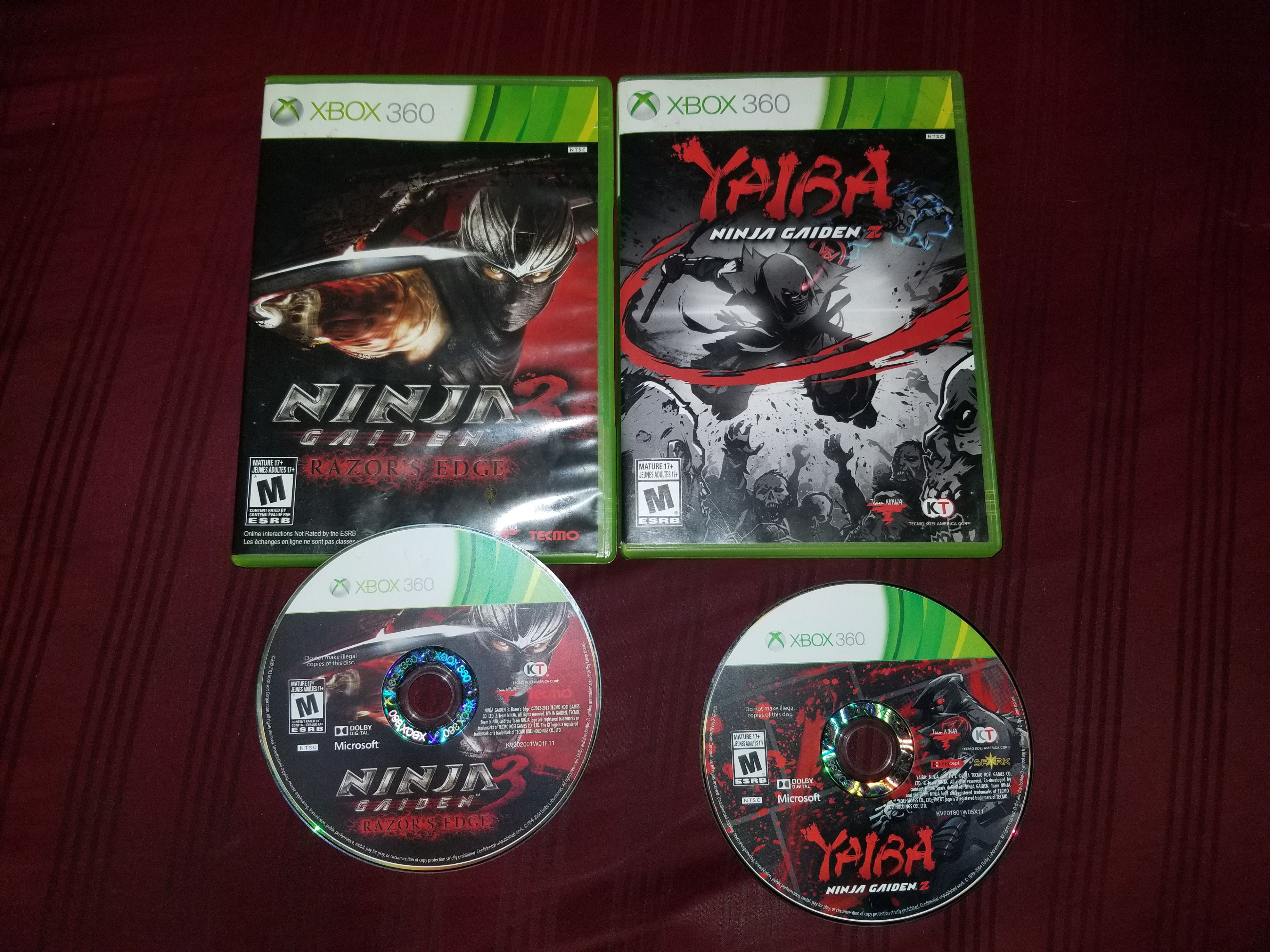 Ninja Gaiden 3 Razor's Edge/ Yaiba Ninja Gaiden Z / The Matrix Path of Neo [​IMG]