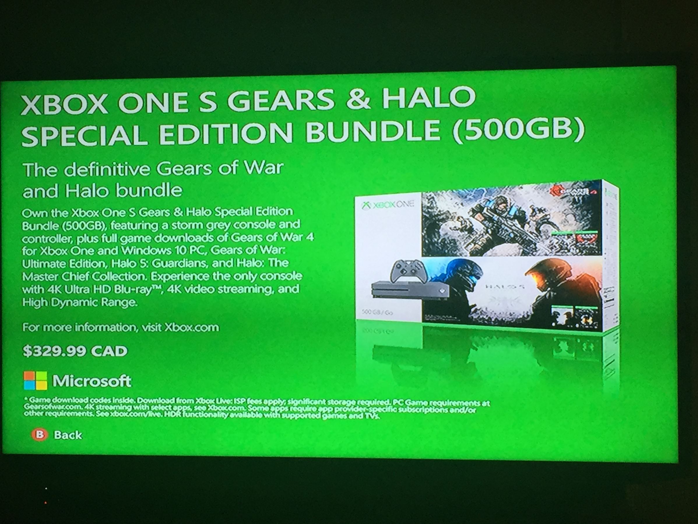 Ads on Xbox 360 dashboard for Xbox one bundles [​IMG]