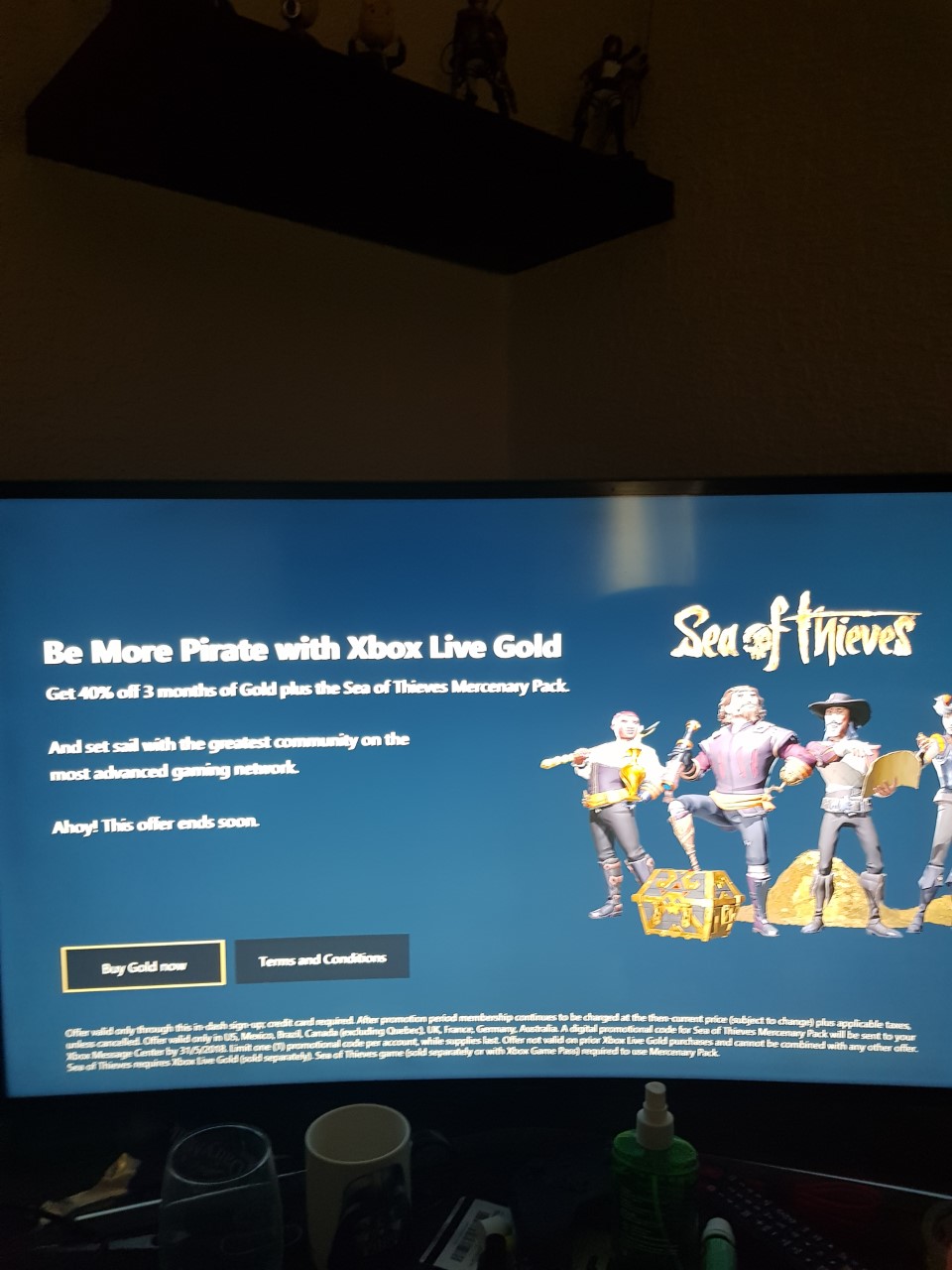 Never received my Sea of Thieves Mercenary pack [​IMG]