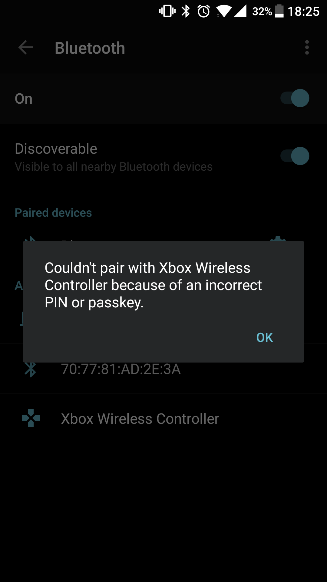 Xbox Wireless Controller Bluetooth function broken after firmware update [​IMG]