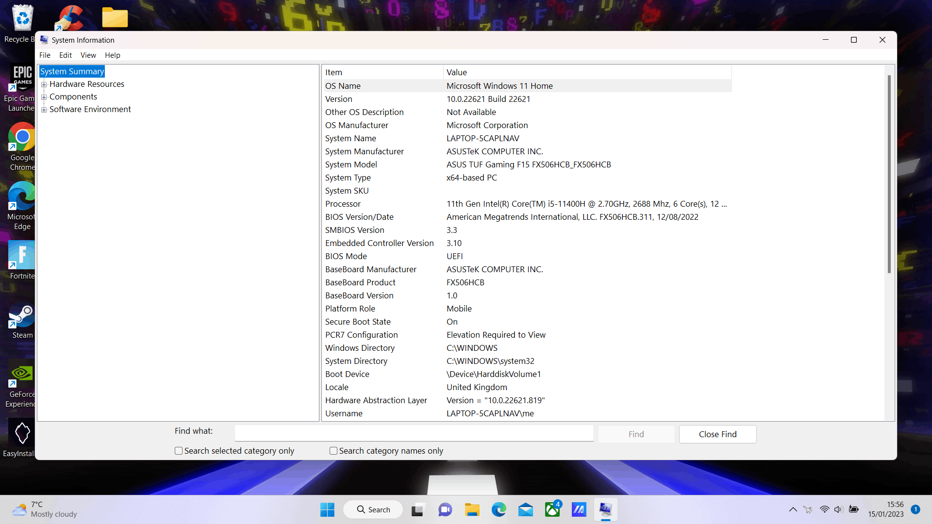 Inconsistent Dedicated GPU usage, causing stuttering and low FPS on ASUS TUF F15 [​IMG]