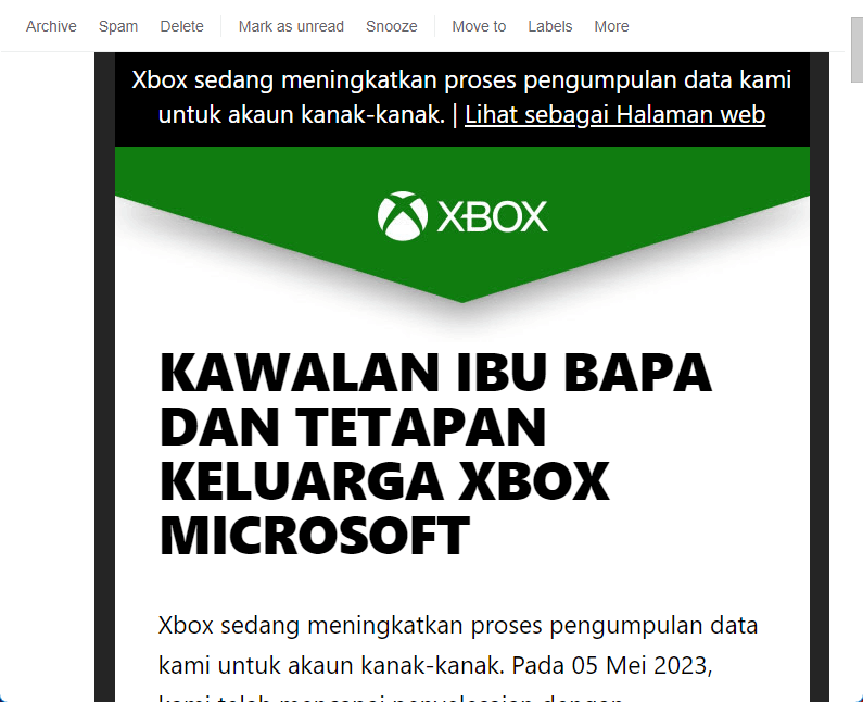 Unsubscribe from Xbox non-English list? [​IMG]