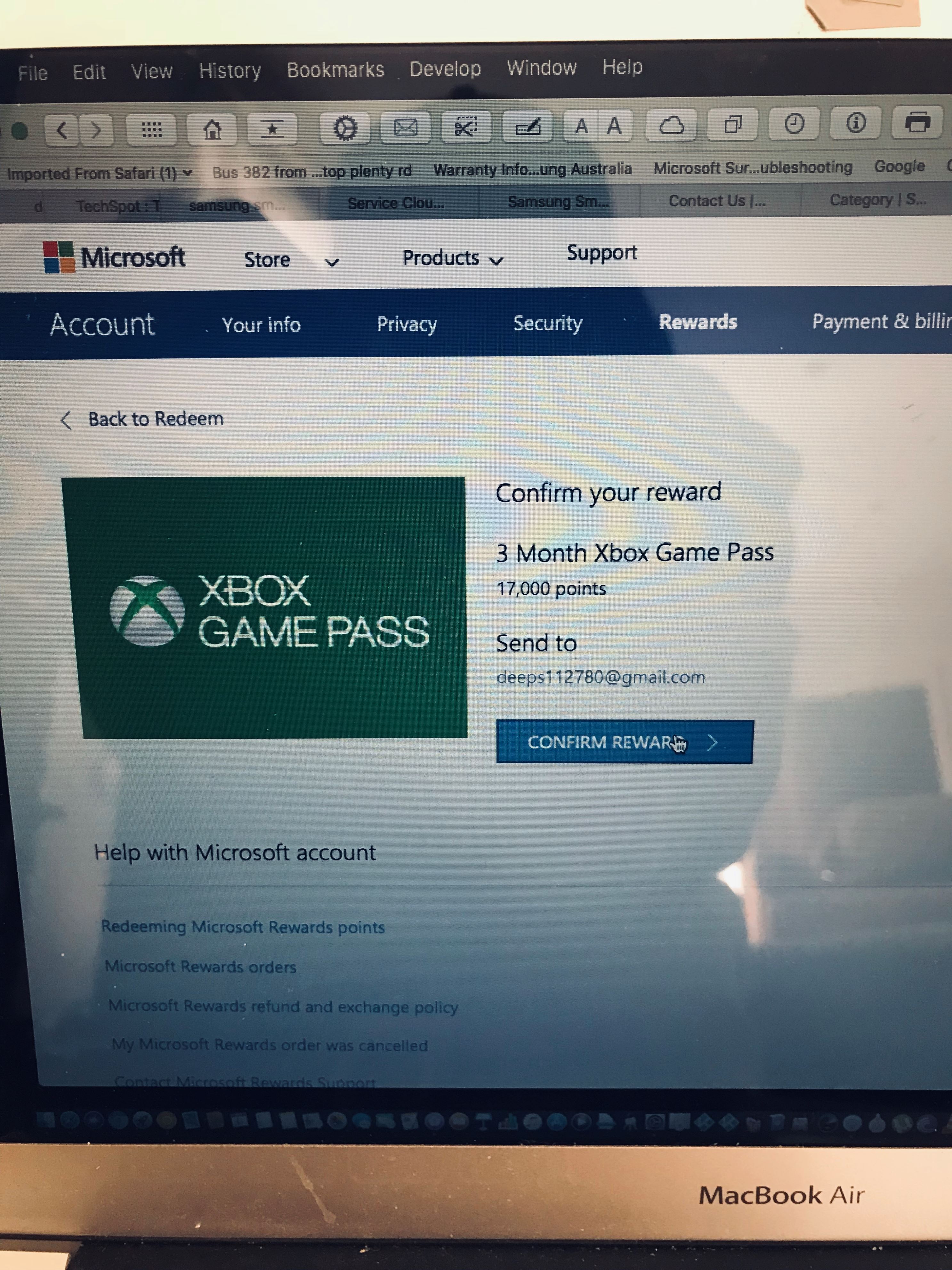 Bought a 3 month game pass with rewards points [​IMG]