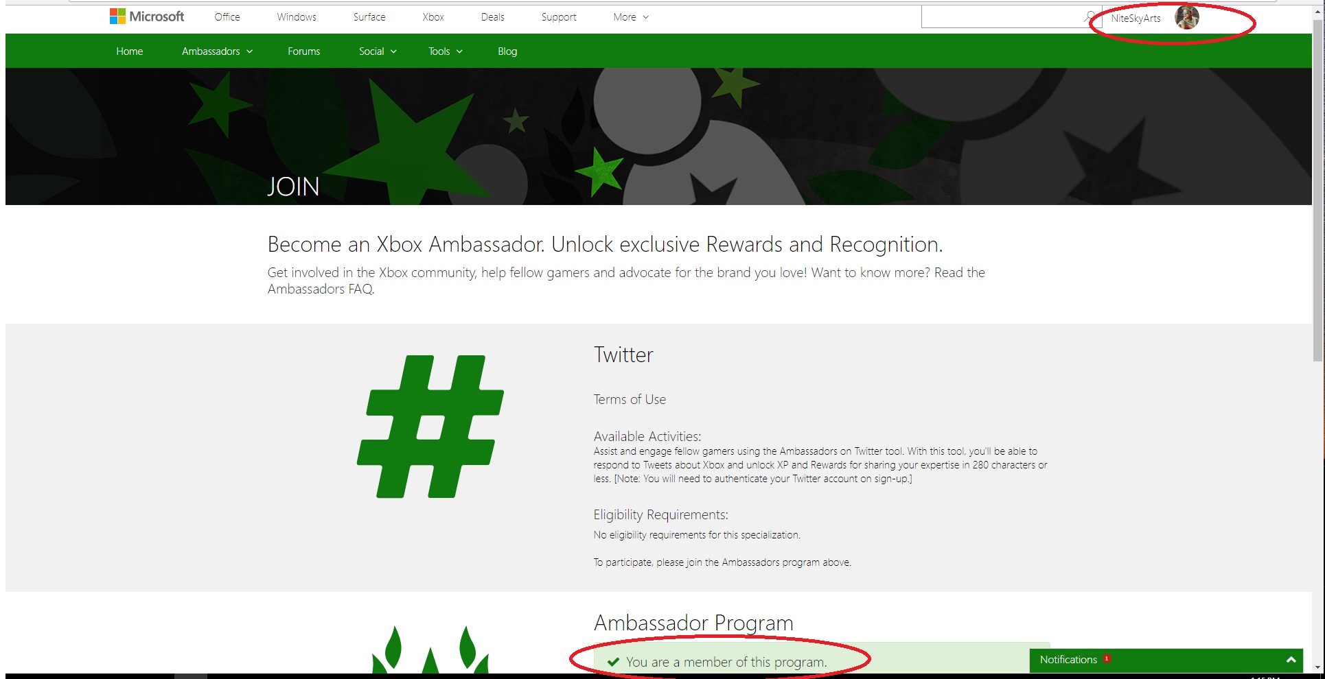 Xbox Ambassador [​IMG]