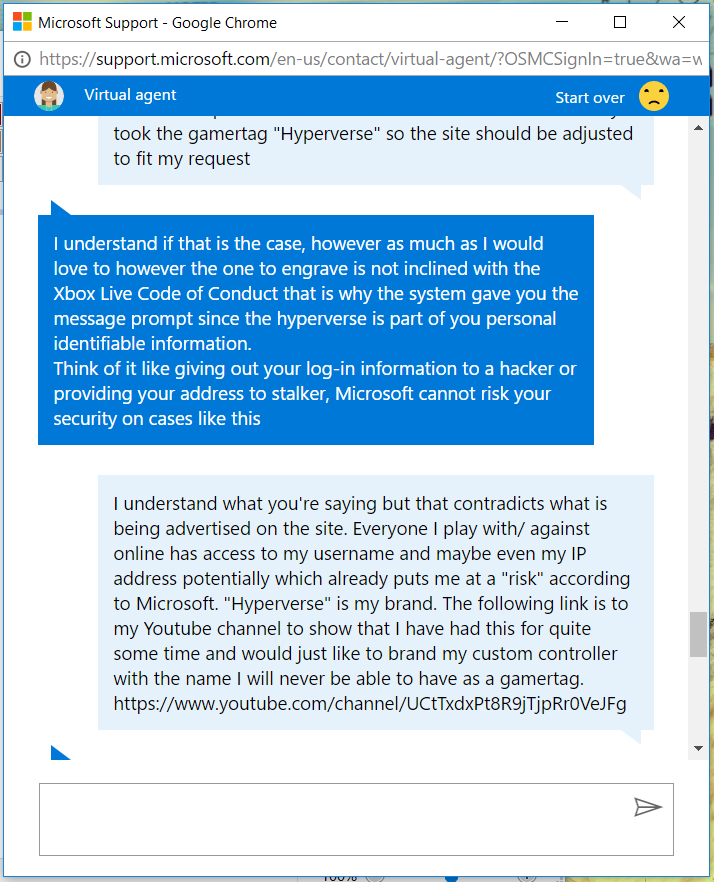 I have found a case of false advertisement that the Microsoft Support team can't help me ... [​IMG]