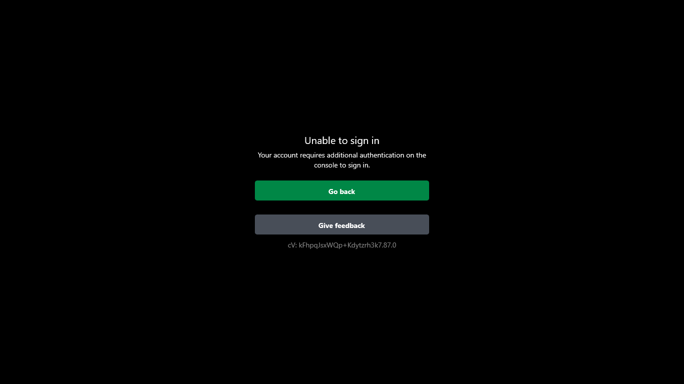 How do I fix the additional authentication on my xbox app [​IMG]