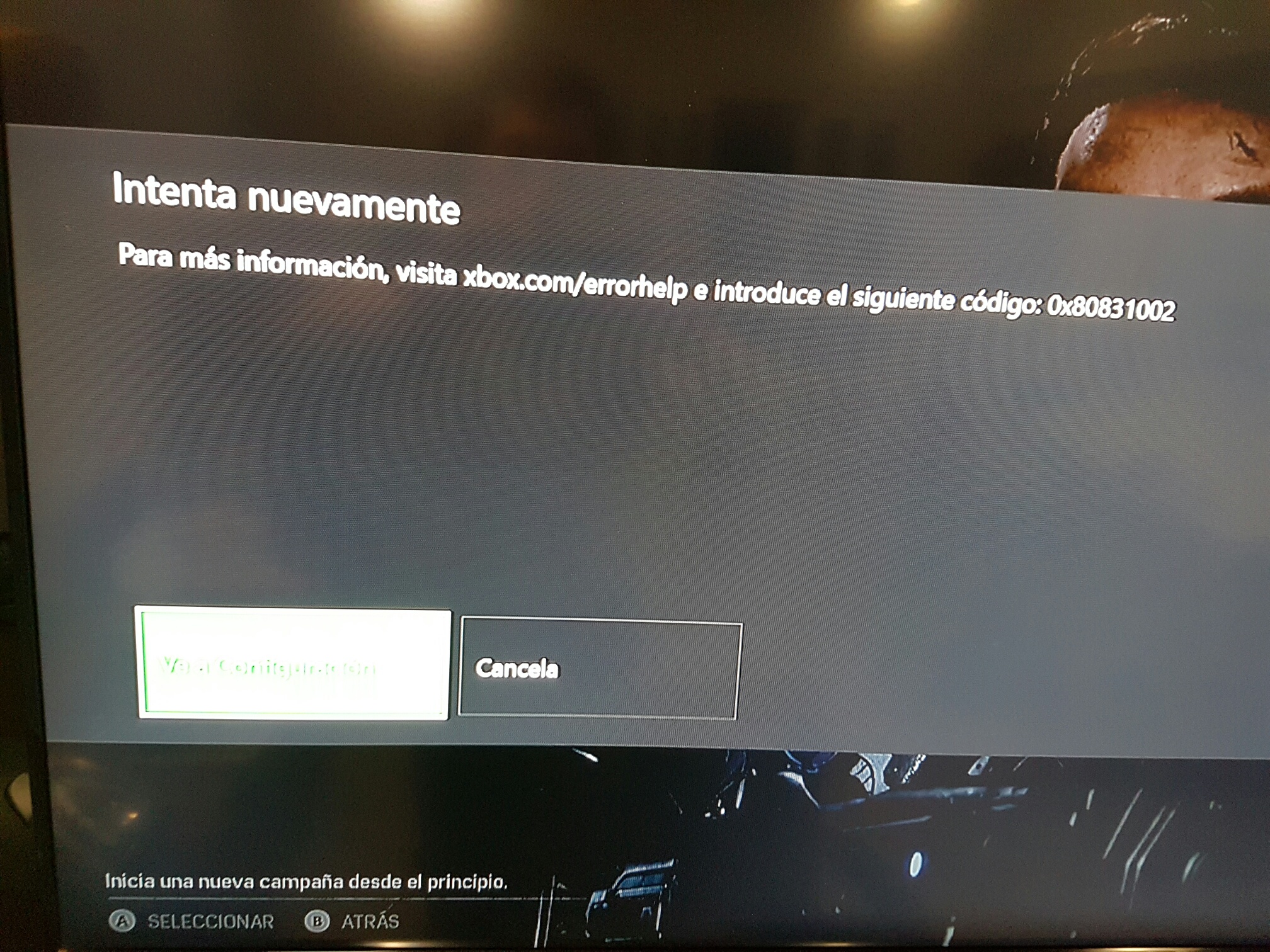 Error 0x80831002 Xbox one, gears of war 4 [​IMG]