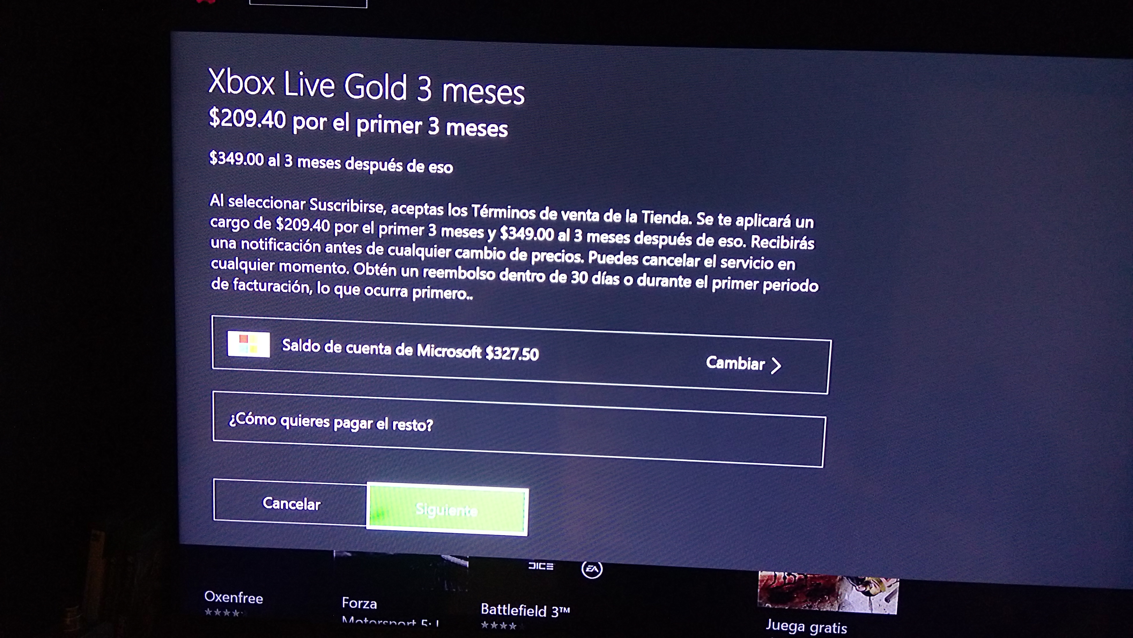 no pongan promociones si no van a respetarlas, publicidad engañosa en en  el inicio de xbox ... [​IMG]