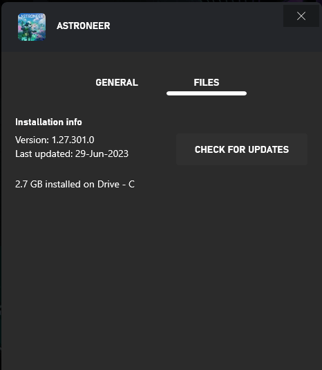 WHERE is Astroneer game installed and located, I mean not the save files, the game... [​IMG]