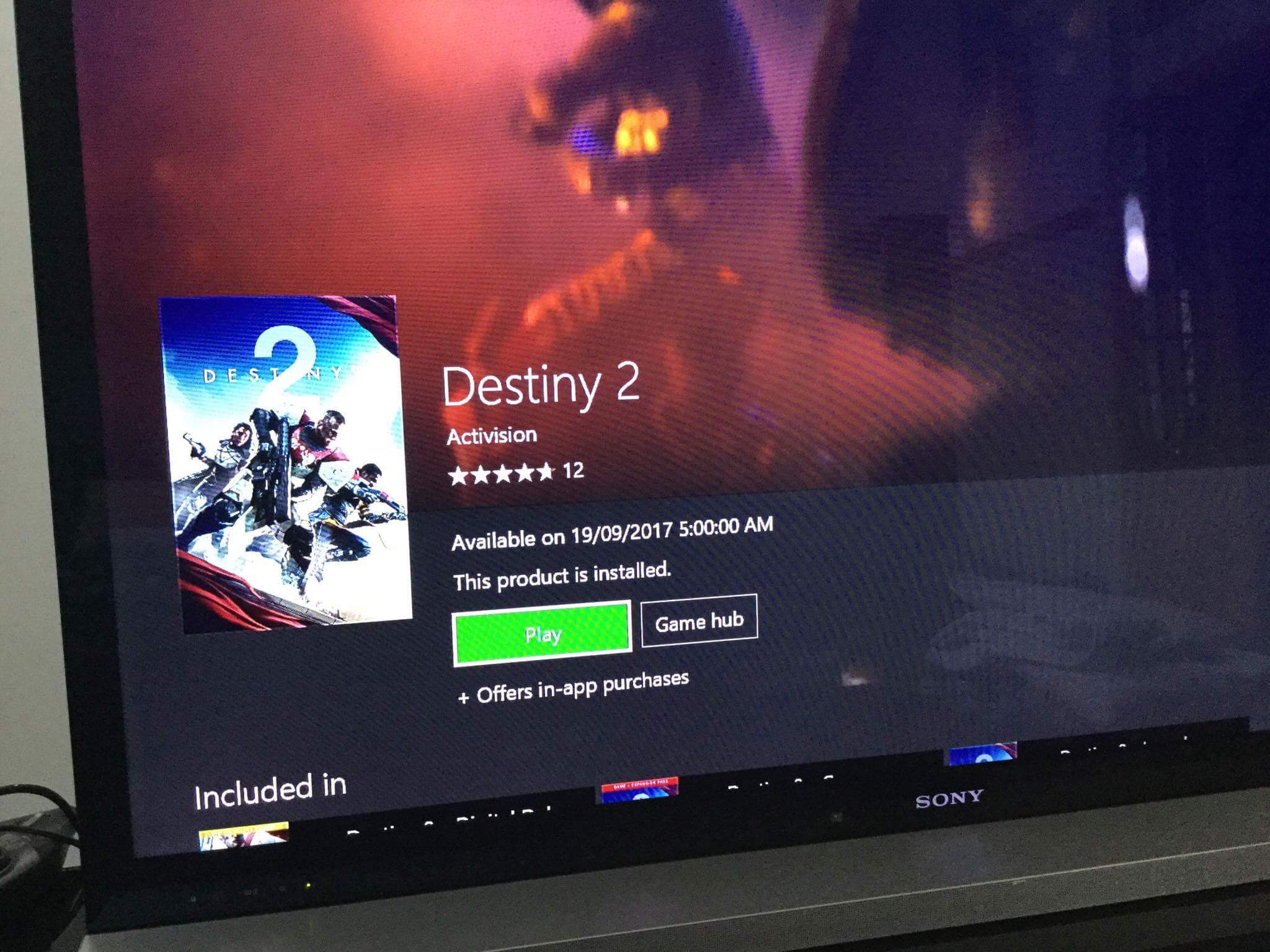 Destiny 2 + expansion preorder issues [​IMG]