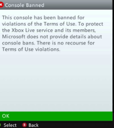 Is it possible to unban a XBOX 360 console? [​IMG]